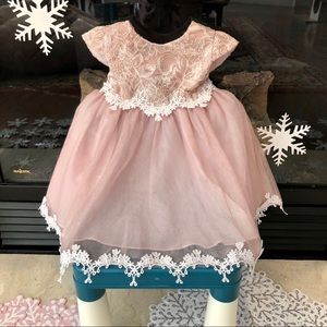 SOLD! Rare Editions 12mo Lace/tulle Dress